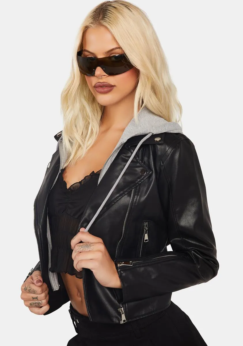 Bisbone Moto Jacket sold by Dolls Kill product image thumbnail 2