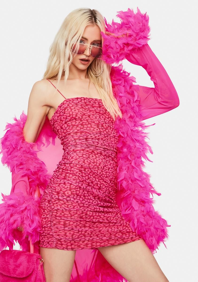 Sweet Party Animal Ruched Mini Dress sold by Dolls Kill product image thumbnail 2