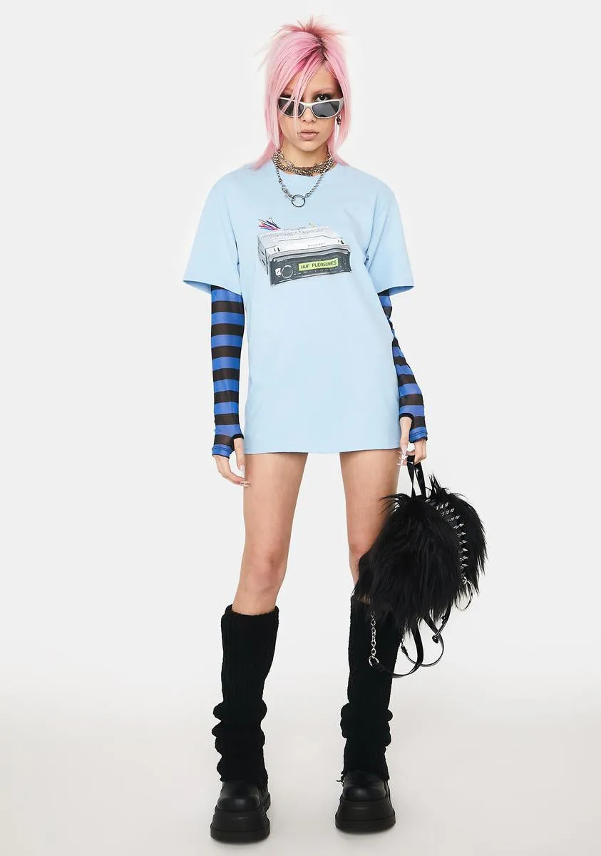 X Pleasures Head Unit Graphic Tee sold by Dolls Kill product image thumbnail 3