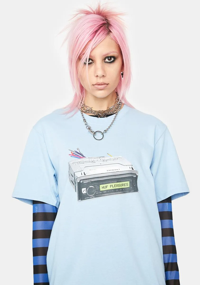 X Pleasures Head Unit Graphic Tee sold by Dolls Kill