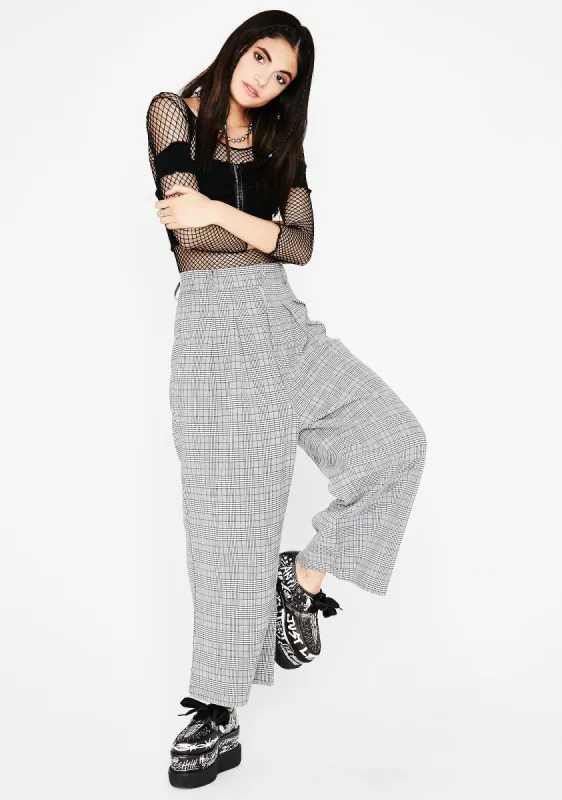 Don't Be Tardy Plaid Pants sold by Dolls Kill