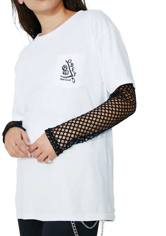 Bad Luck Premium Pocket Tee sold by Dolls Kill