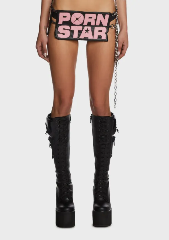 Porn Star Micro Skirt sold by Dolls Kill