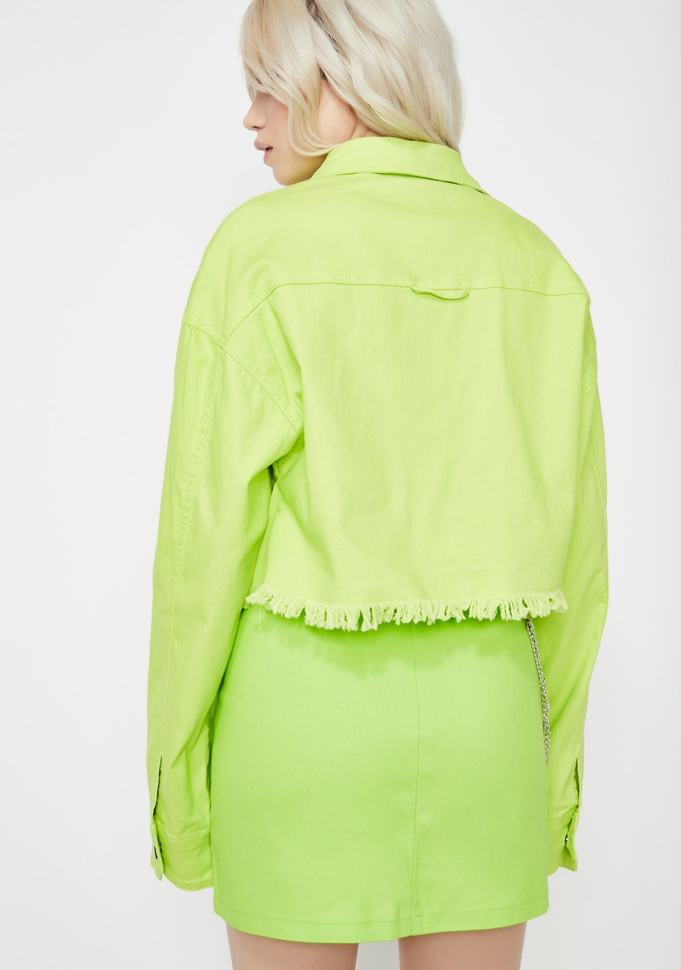 Electric Privileged Princess Crop Jacket sold by Dolls Kill product image thumbnail 4