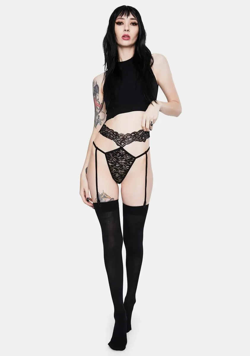 Flirty Takeover Lace Thong sold by Dolls Kill product image thumbnail 3