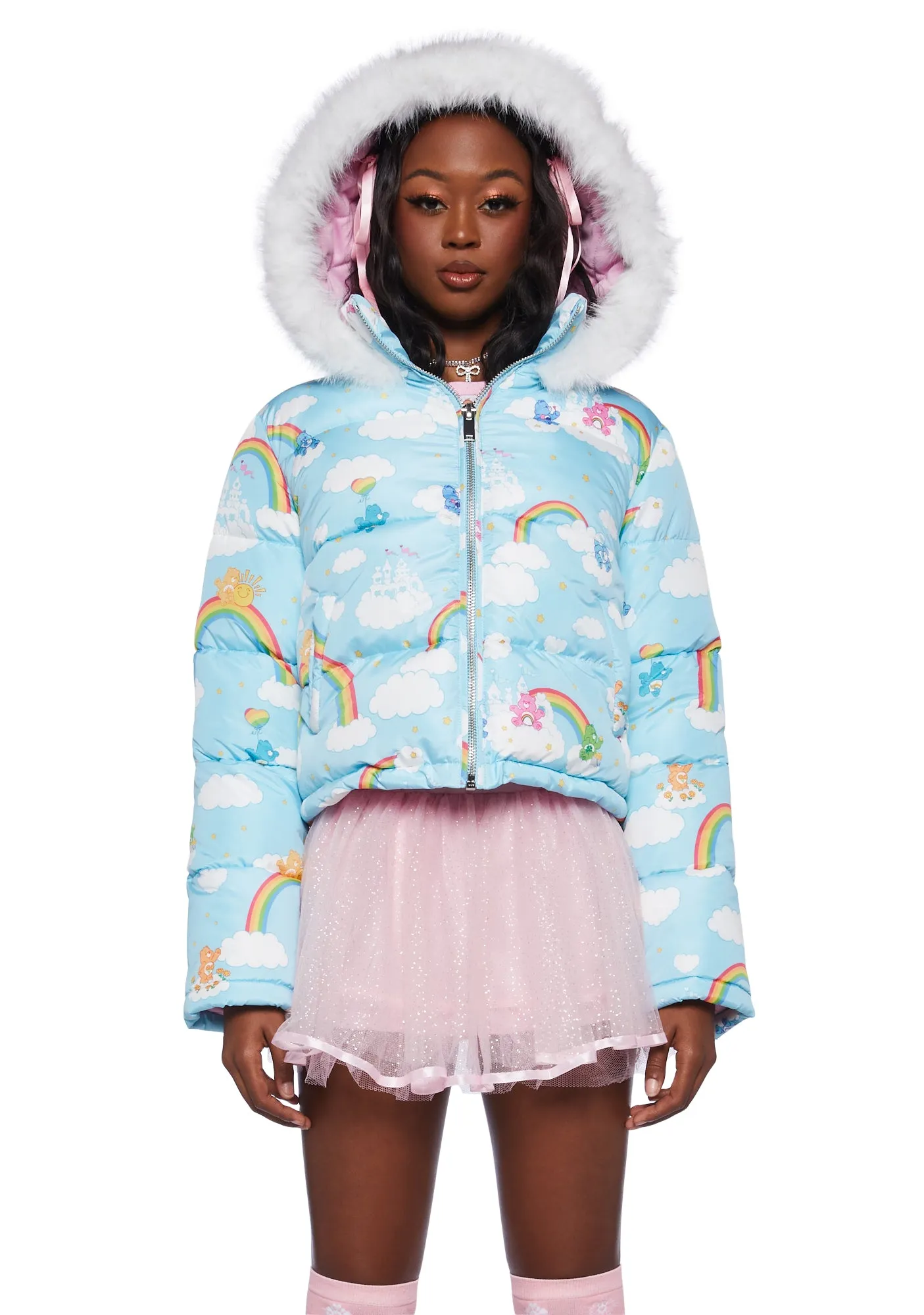 Good Harmony Puffer Jacket sold by Dolls Kill