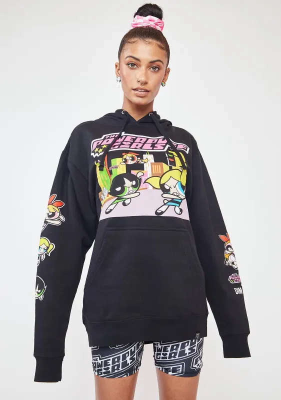 X Powerpuff Girls Super Fierce Hoodie sold by Dolls Kill