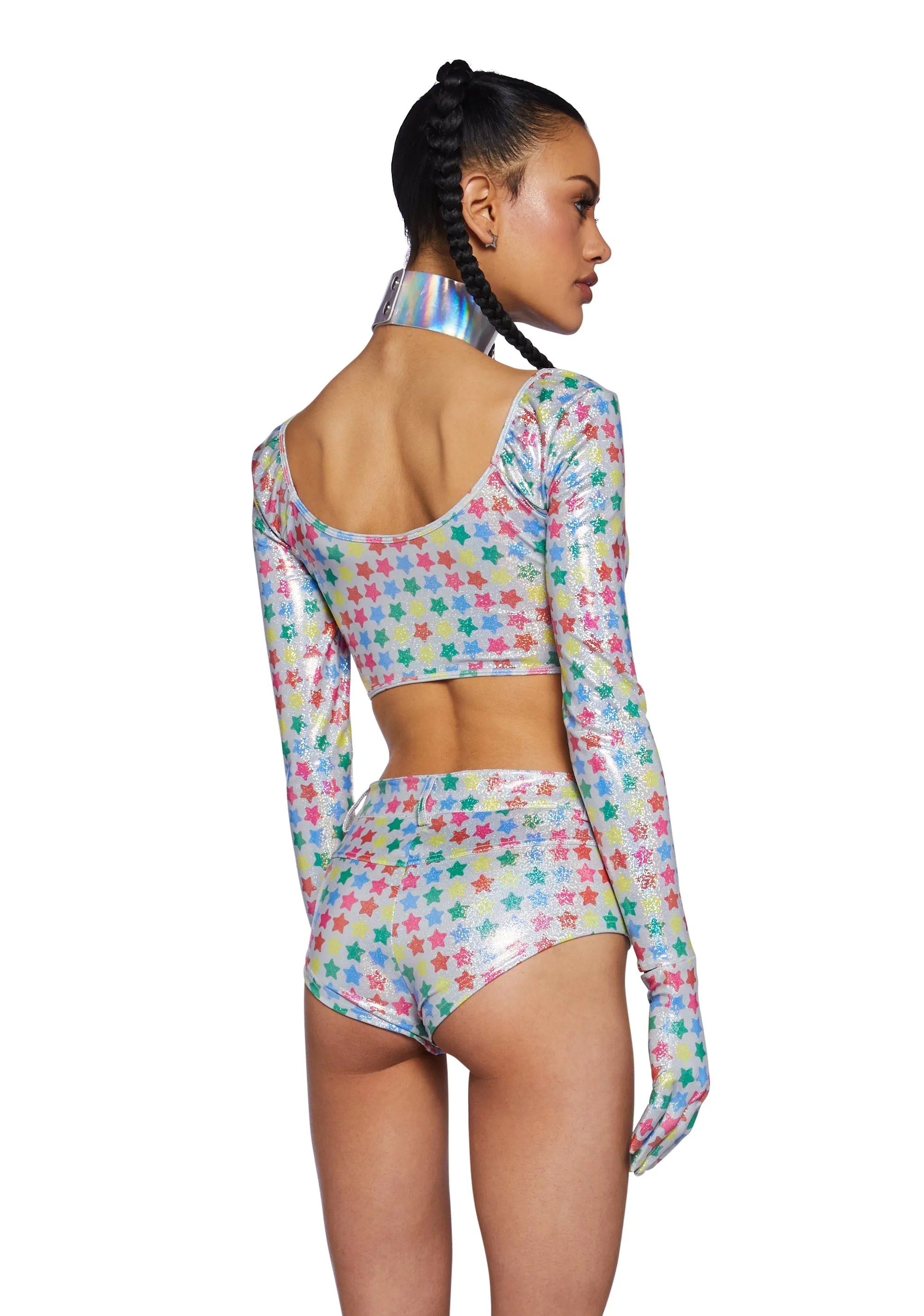 Celestial Prism Crop Top sold by Dolls Kill product image thumbnail 4