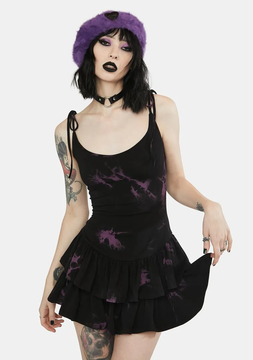 Dark Illusions Mini Dress sold by Dolls Kill