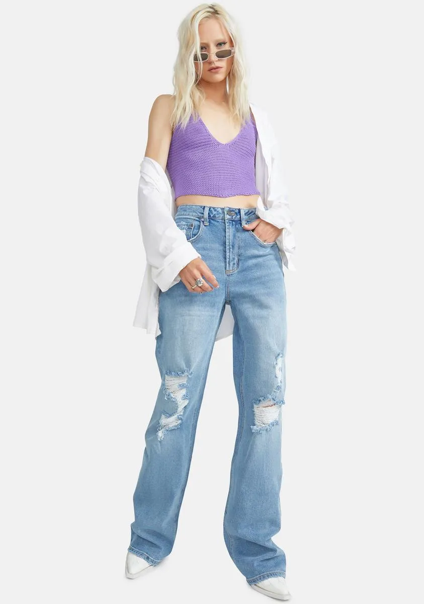Luz Wide Leg Jeans sold by Dolls Kill product image thumbnail 2