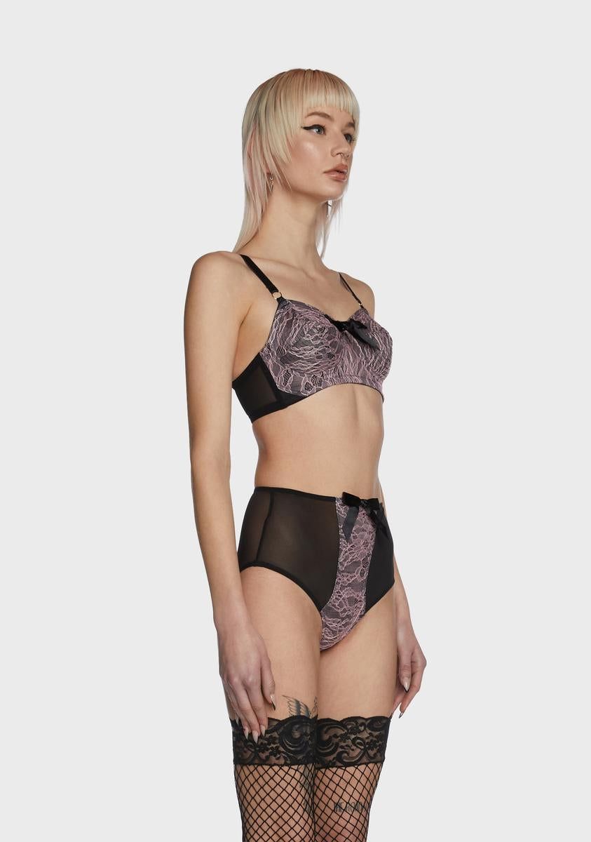 x Bettie Page Elsie Spiral Stitch Bullet Bra sold by Dolls Kill product image thumbnail 3