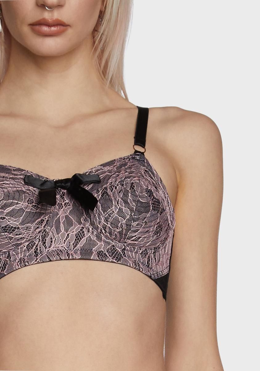 x Bettie Page Elsie Spiral Stitch Bullet Bra sold by Dolls Kill product image thumbnail 2