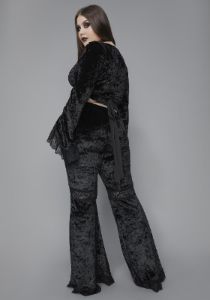 Let's Abandon All Hope Bell Bottom Pants sold by Dolls Kill