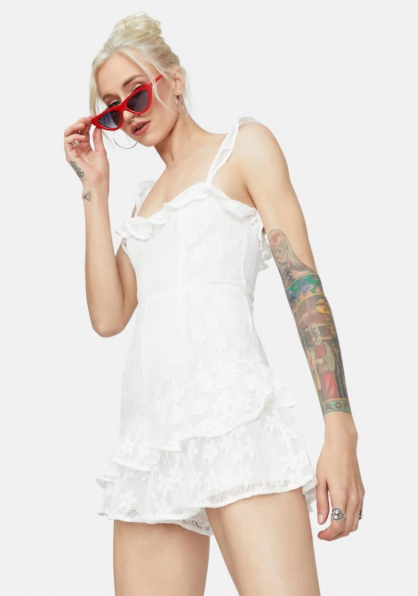 Another Day Of Sun Lace Romper sold by Dolls Kill product image thumbnail 2