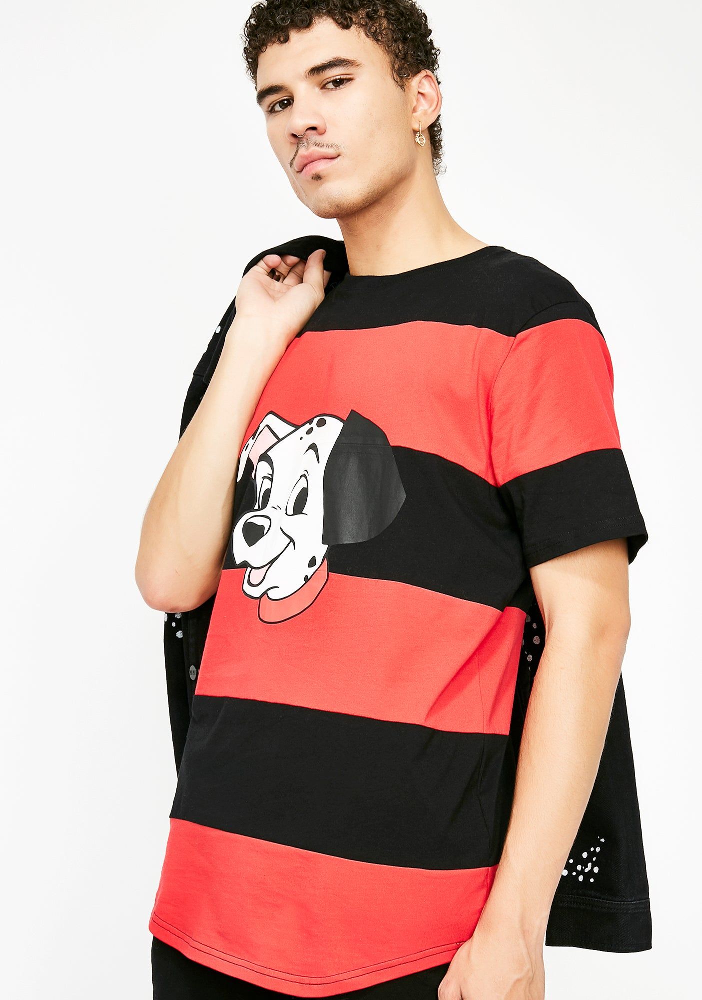 x Disney Heritage Stripe Tee sold by Dolls Kill product image thumbnail 2