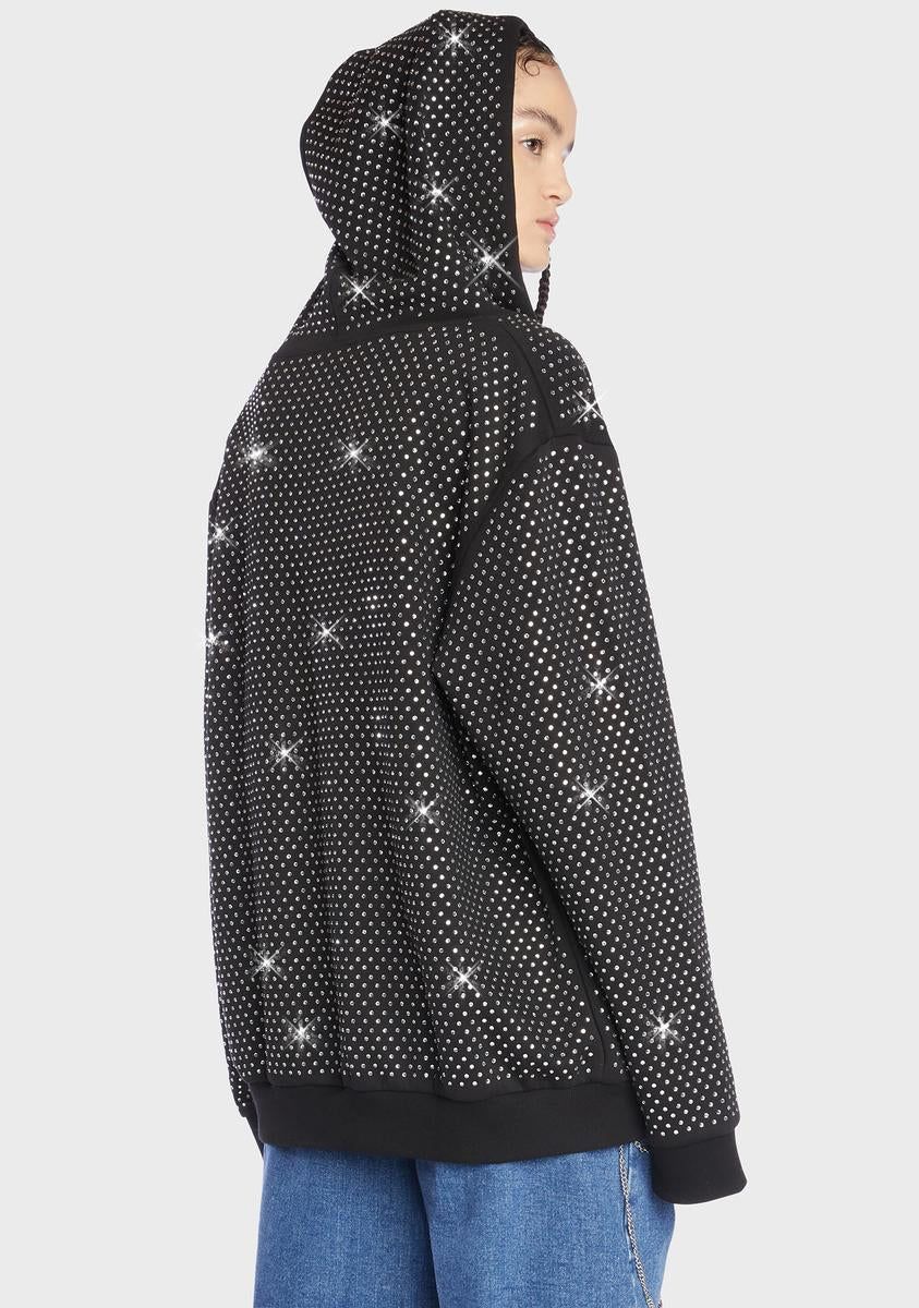 Street Stunner Rhinestone Hoodie sold by Dolls Kill product image thumbnail 5