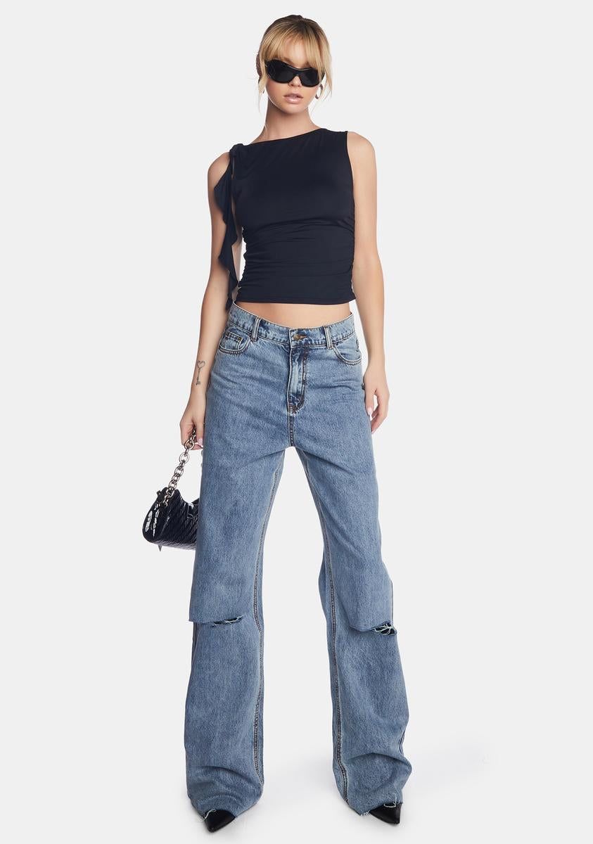 Licorice Rendezvous Crop Top sold by Dolls Kill product image thumbnail 3