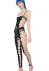 Blackheart Sheer Cut-Out Bodystocking sold by Dolls Kill