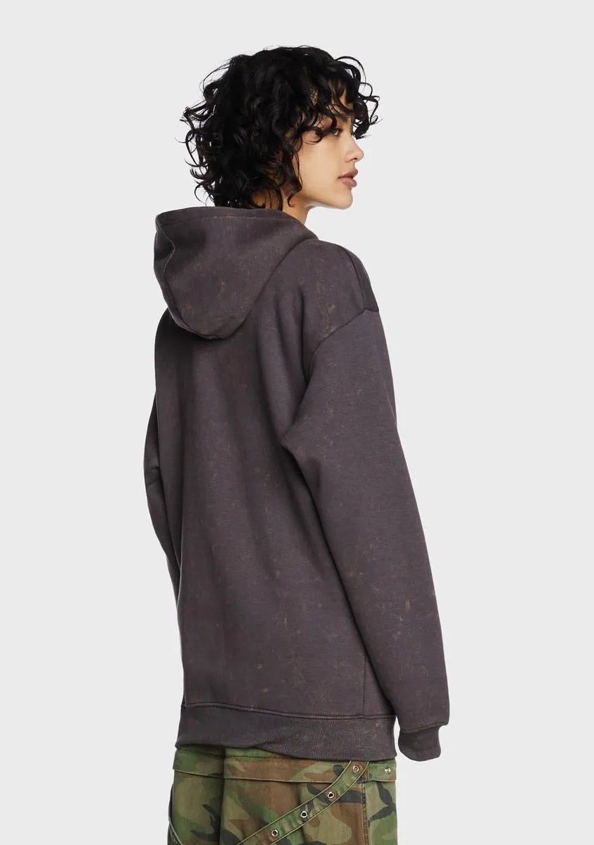 Diamante Scorpion Hoodie sold by Dolls Kill product image thumbnail 5