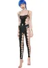 Blackheart Sheer Cut-Out Bodystocking sold by Dolls Kill