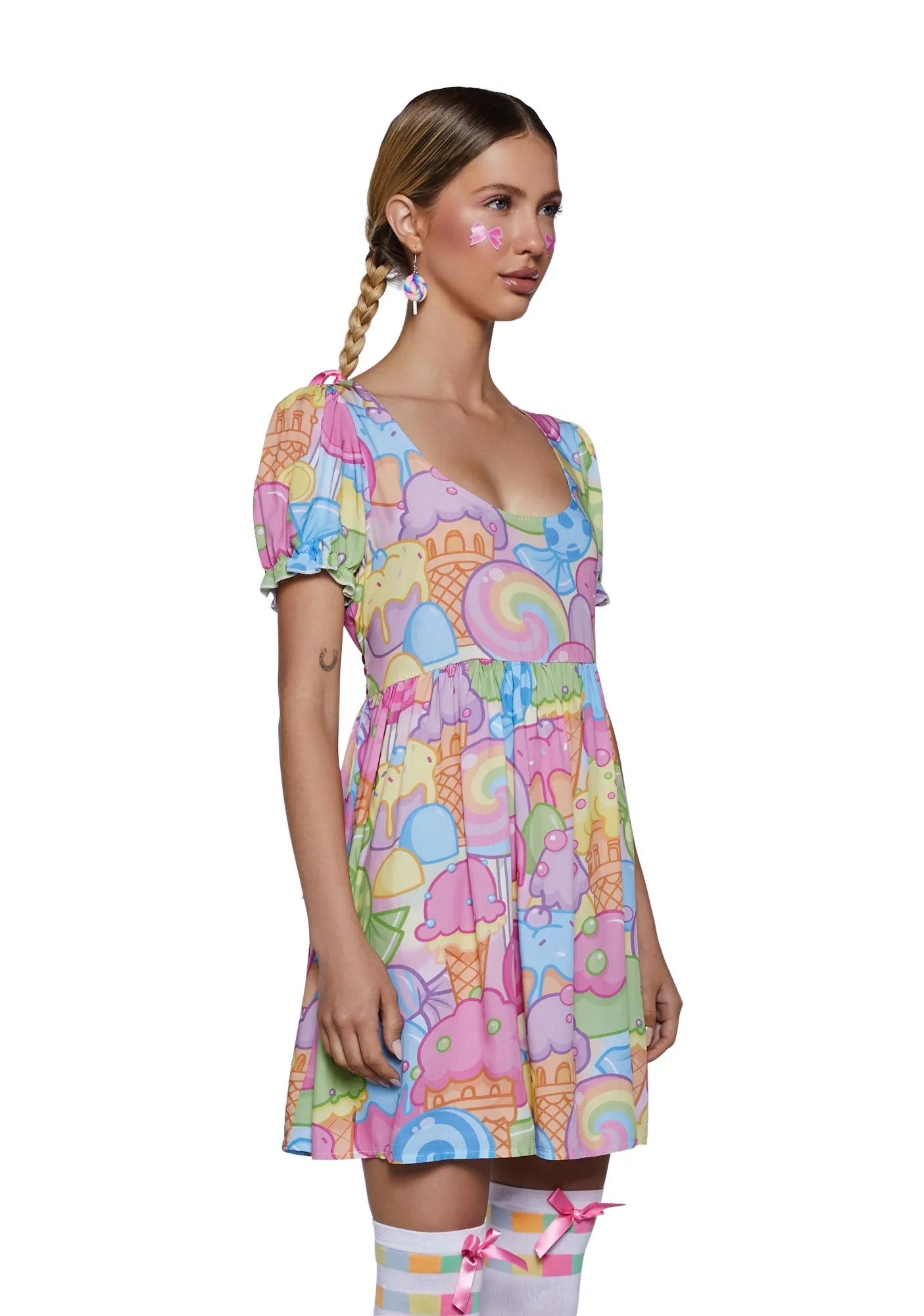 Sugar Rush Mini Dress sold by Dolls Kill product image thumbnail 3