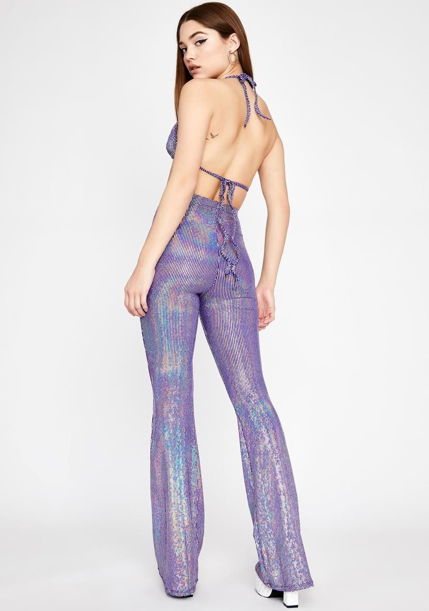 Magic Bursting Beats Flare Pant Set sold by Dolls Kill product image thumbnail 4