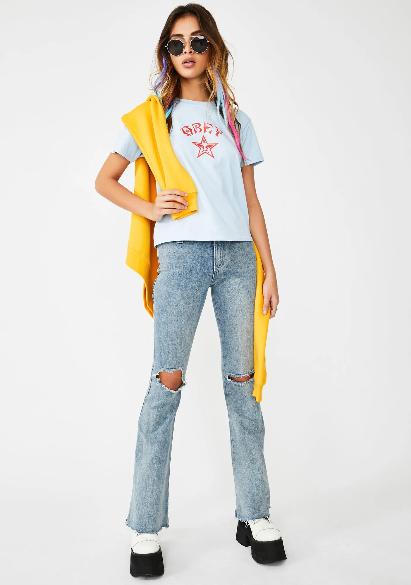 Tokyo Shrunken Graphic Tee sold by Dolls Kill product image thumbnail 3