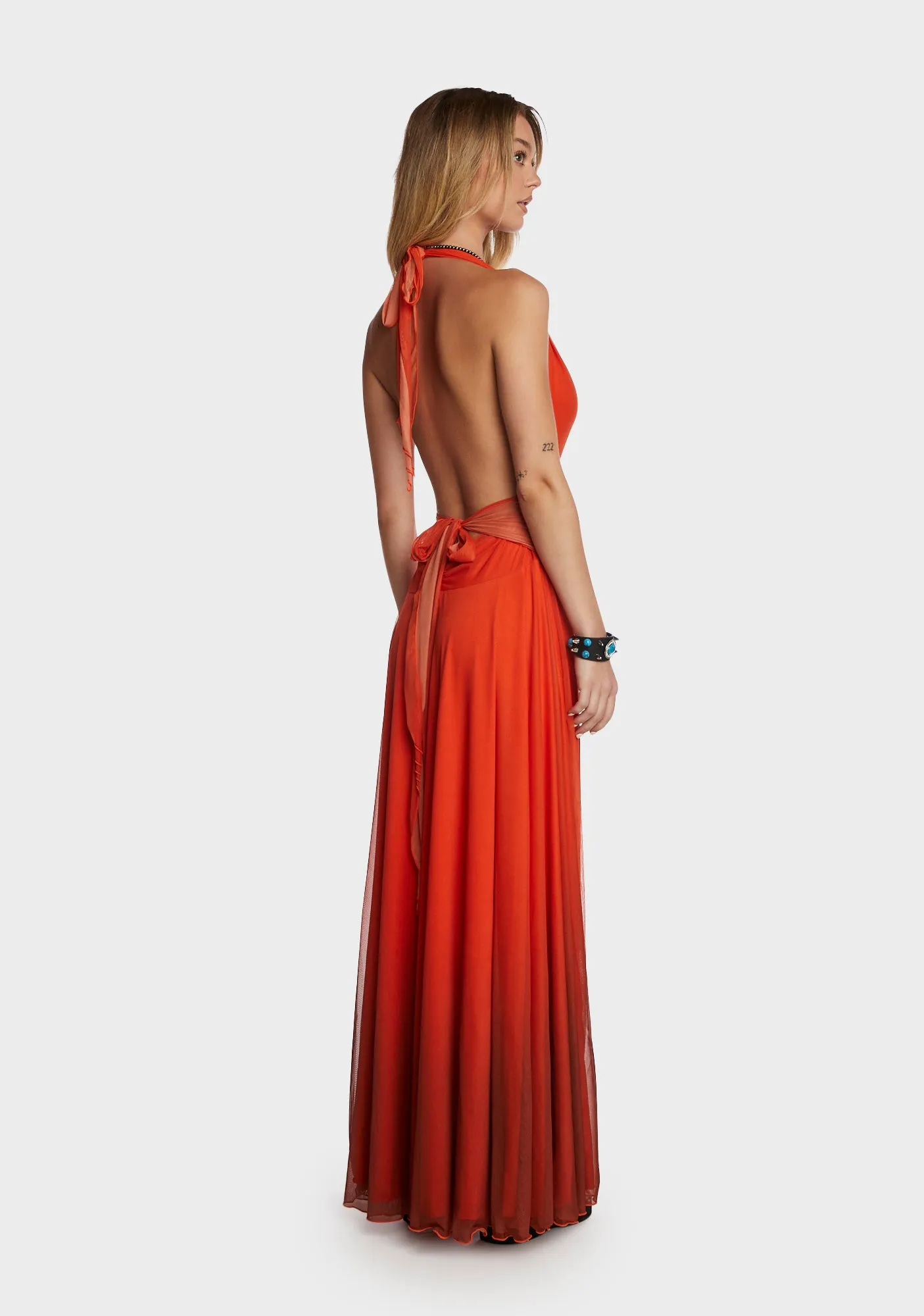 Angelina Maxi Dress sold by Dolls Kill product image thumbnail 4