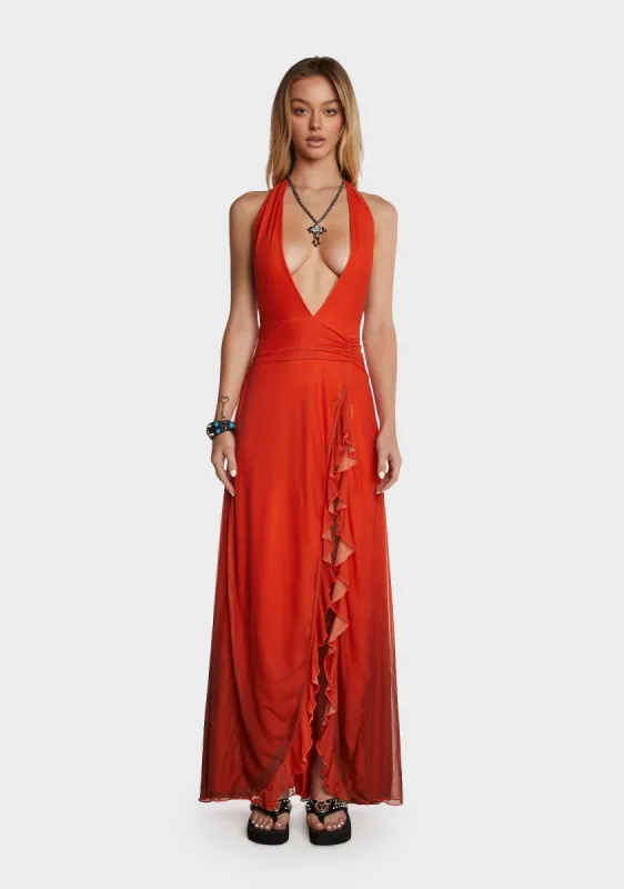Angelina Maxi Dress sold by Dolls Kill