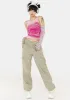 Cedar Essential Travel Cargo Pants sold by Dolls Kill