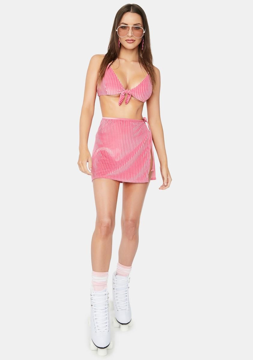 Aglow Wrap Skirt sold by Dolls Kill product image thumbnail 3