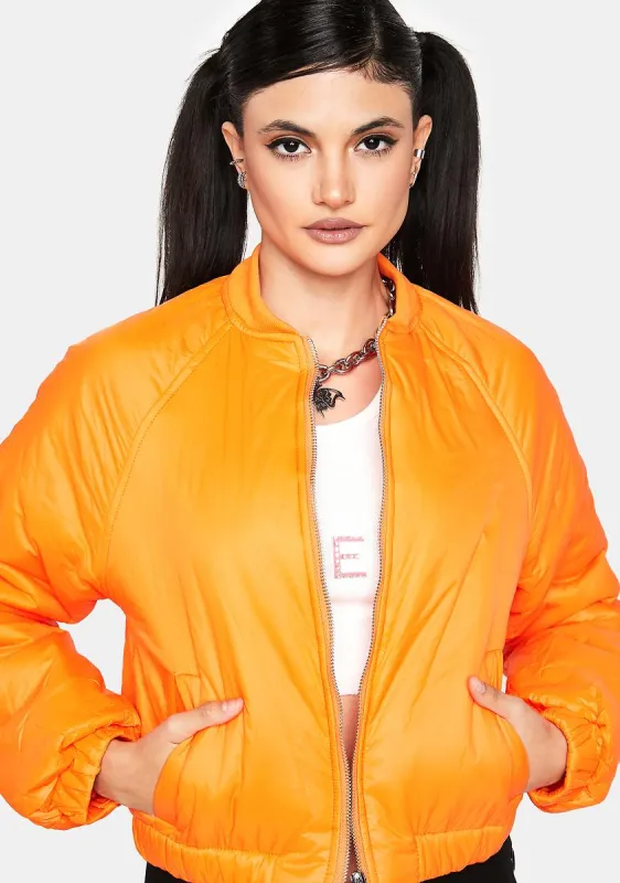 At The Bleachers Bomber Jacket sold by Dolls Kill