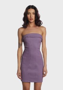 Orchid The Truth Hurts Mini Dress sold by Dolls Kill