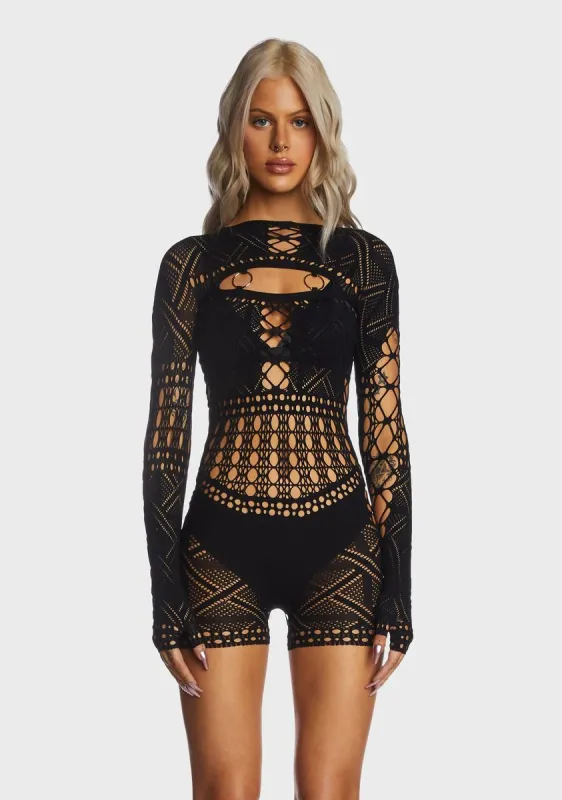 Leia Cutout Jumpsuit sold by Dolls Kill