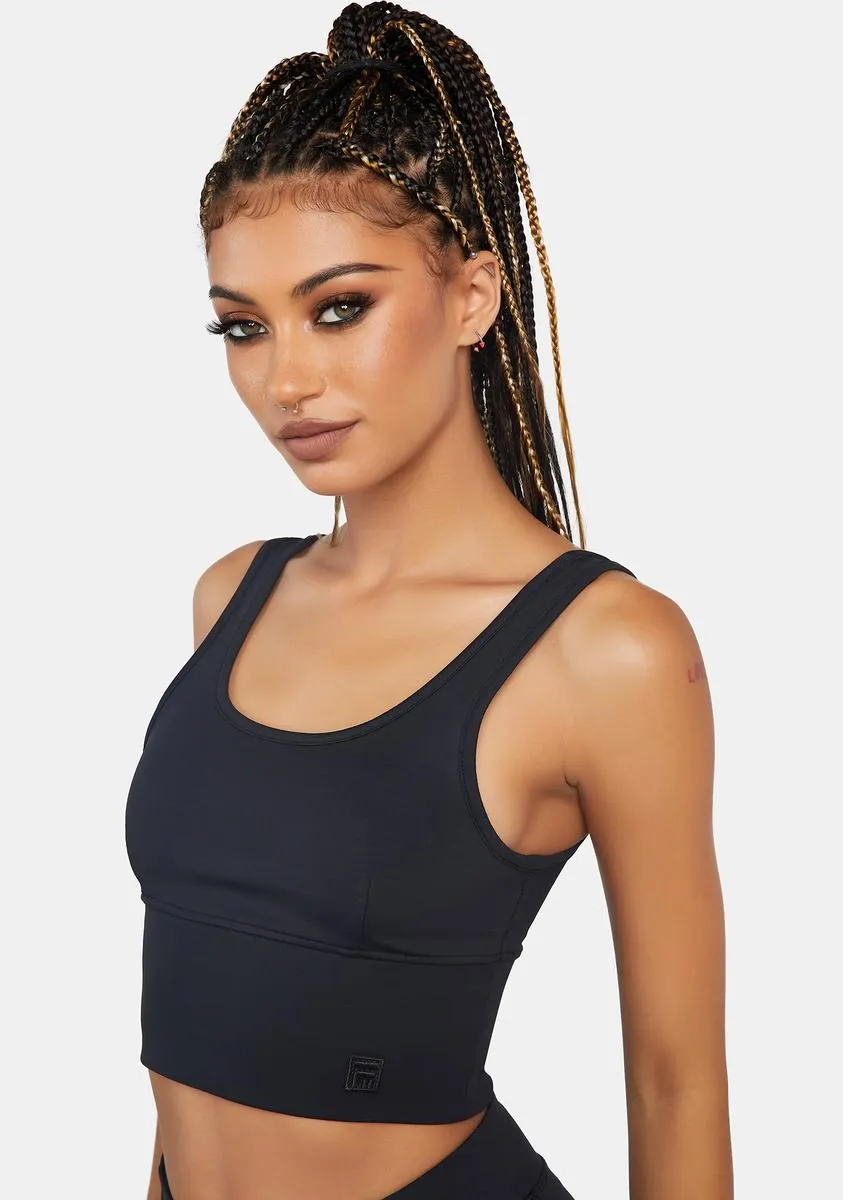 Black Kora Sports Bra sold by Dolls Kill product image thumbnail 2