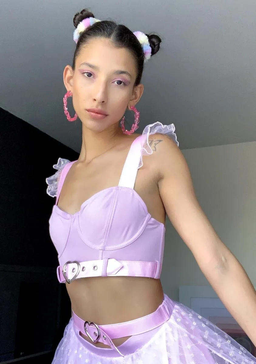 Kingdom Of Hearts Crop Top sold by Dolls Kill product image thumbnail 2
