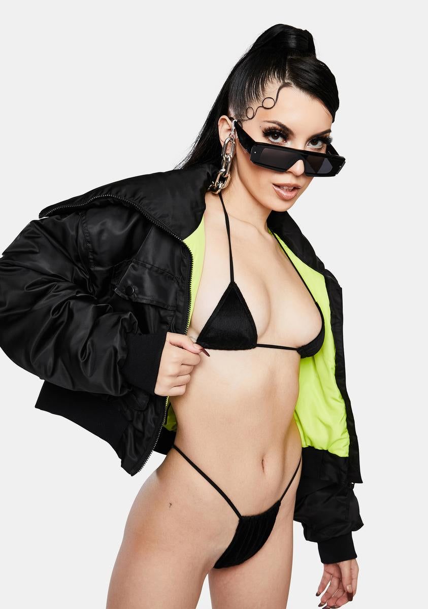 Beatrix Velour Bra Top sold by Dolls Kill product image thumbnail 2