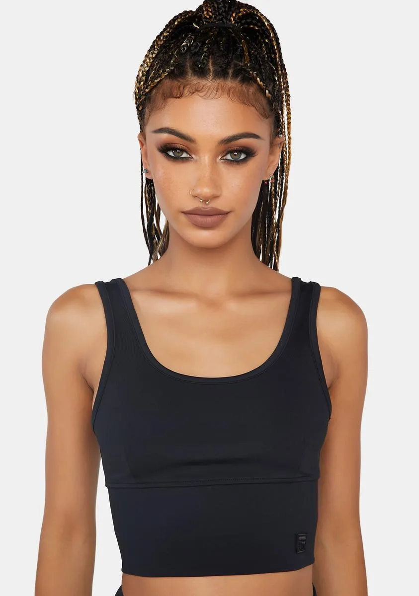 Black Kora Sports Bra sold by Dolls Kill