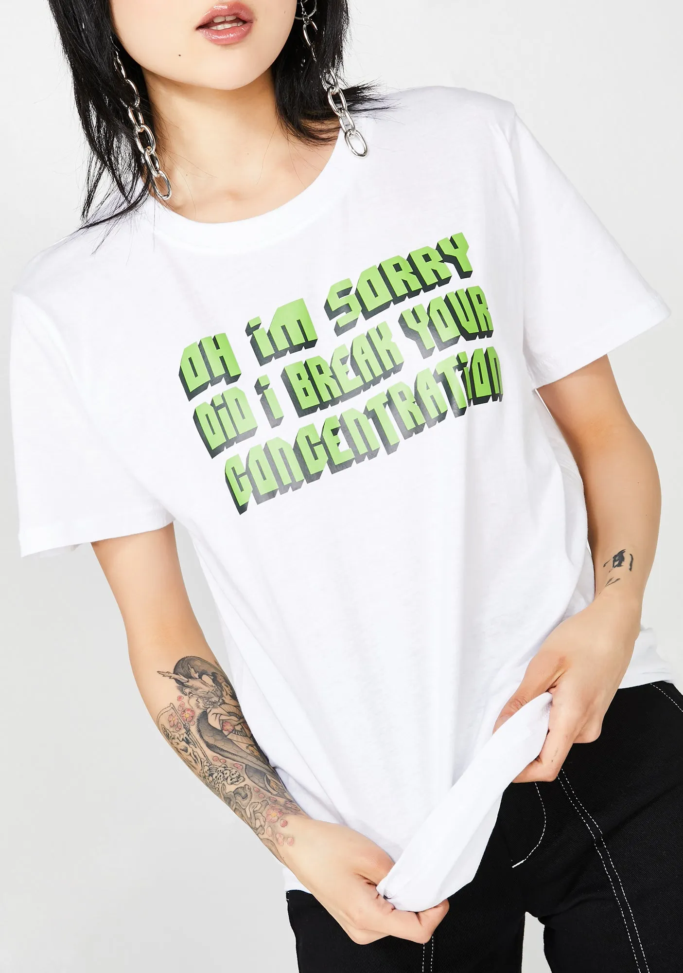 Concentration Oversized Tee sold by Dolls Kill