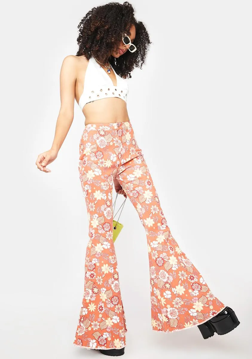Feeling Groovy Bell Bottom Pants sold by Dolls Kill product image thumbnail 2