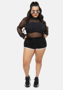 Wicked Our Playtime's Over Dolphin Shorts sold by Dolls Kill