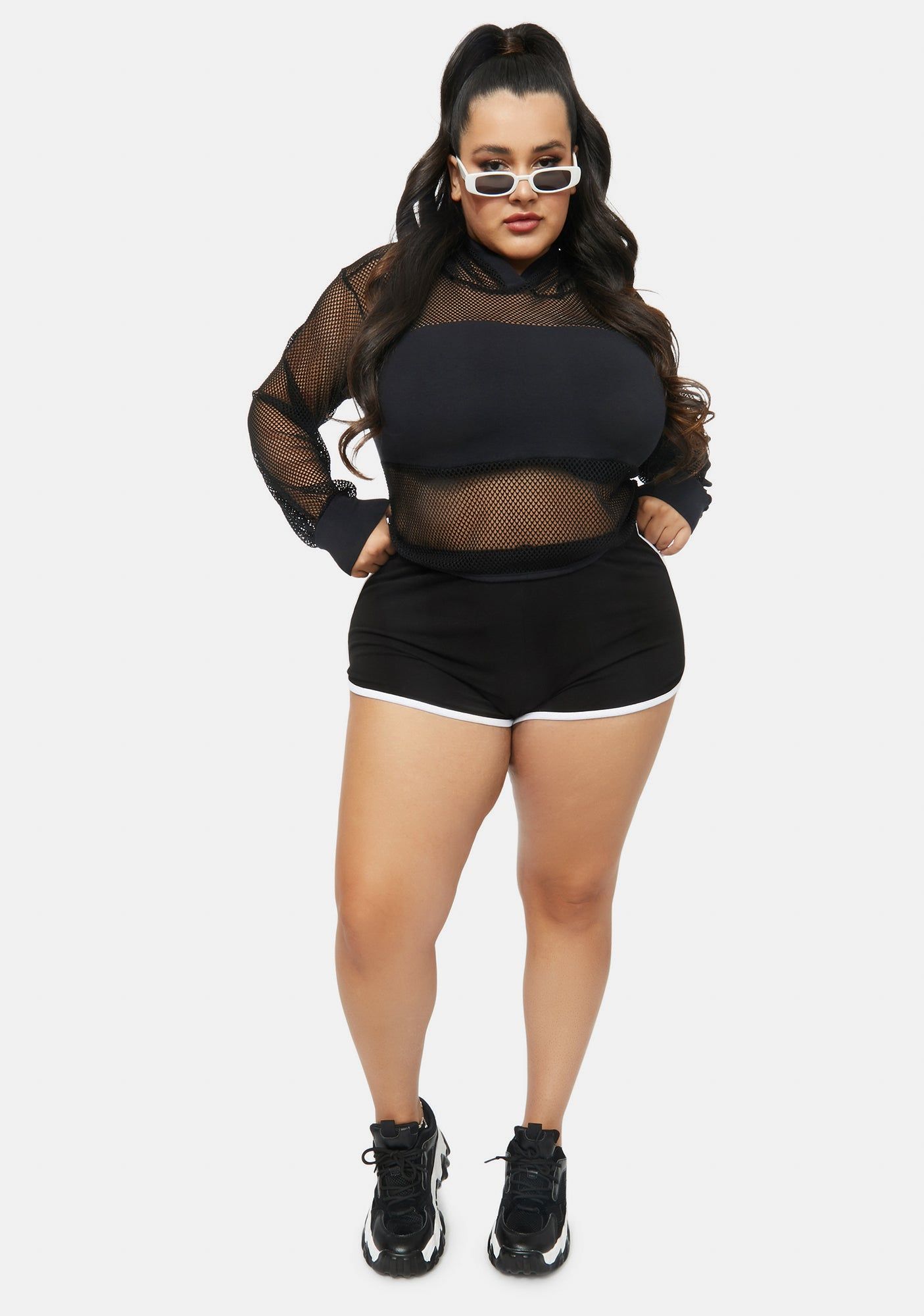 Wicked Our Playtime's Over Dolphin Shorts sold by Dolls Kill product image thumbnail 3