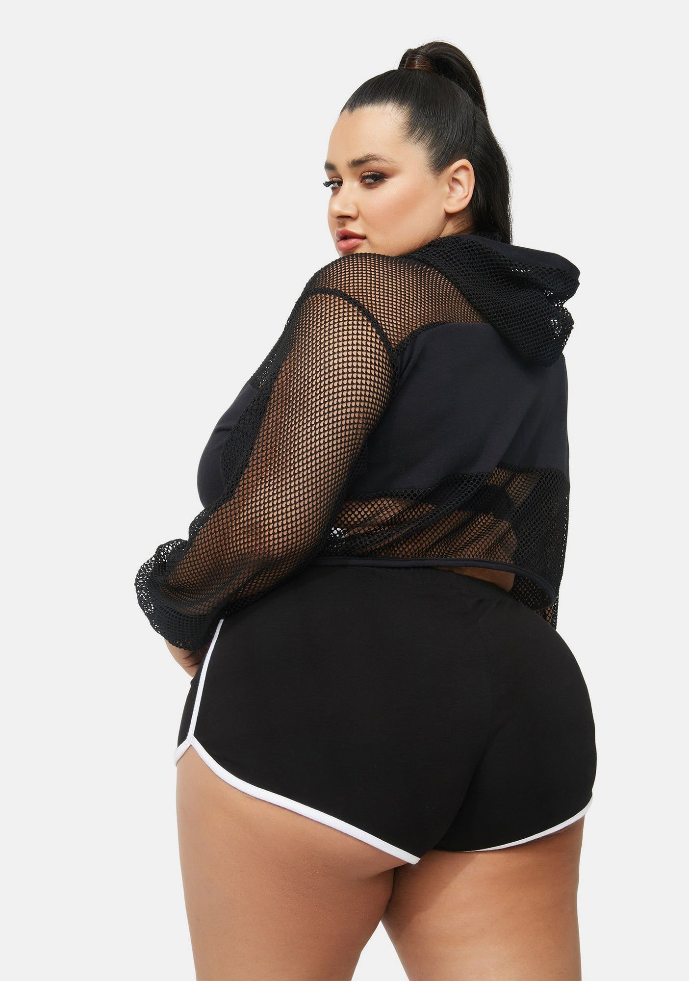 Wicked Our Playtime's Over Dolphin Shorts sold by Dolls Kill product image thumbnail 4