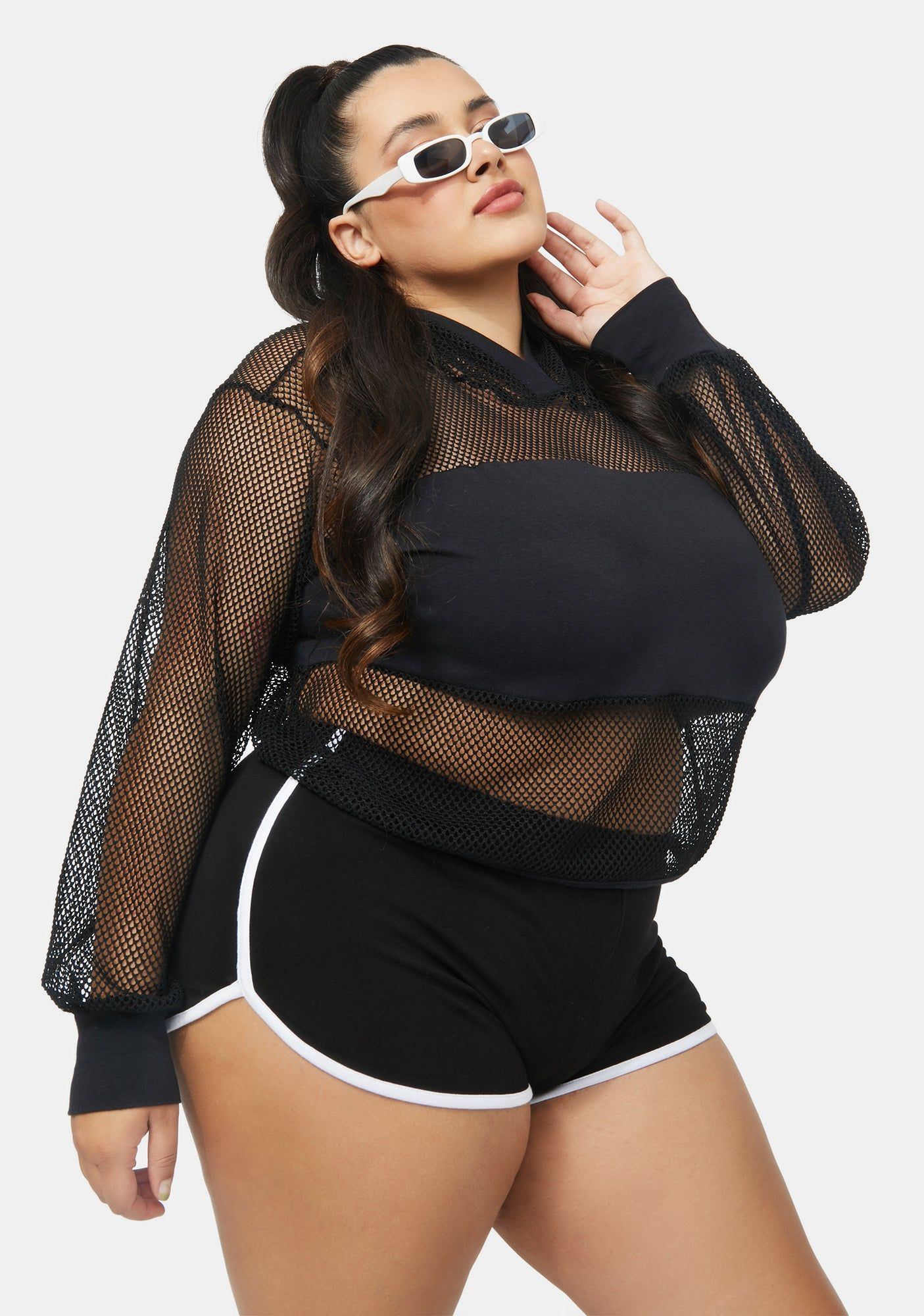 Wicked Our Playtime's Over Dolphin Shorts sold by Dolls Kill product image thumbnail 2