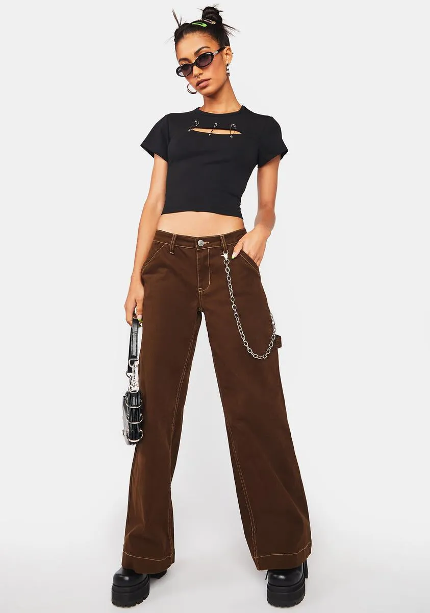 Punk Cut Out Top sold by Dolls Kill product image thumbnail 3