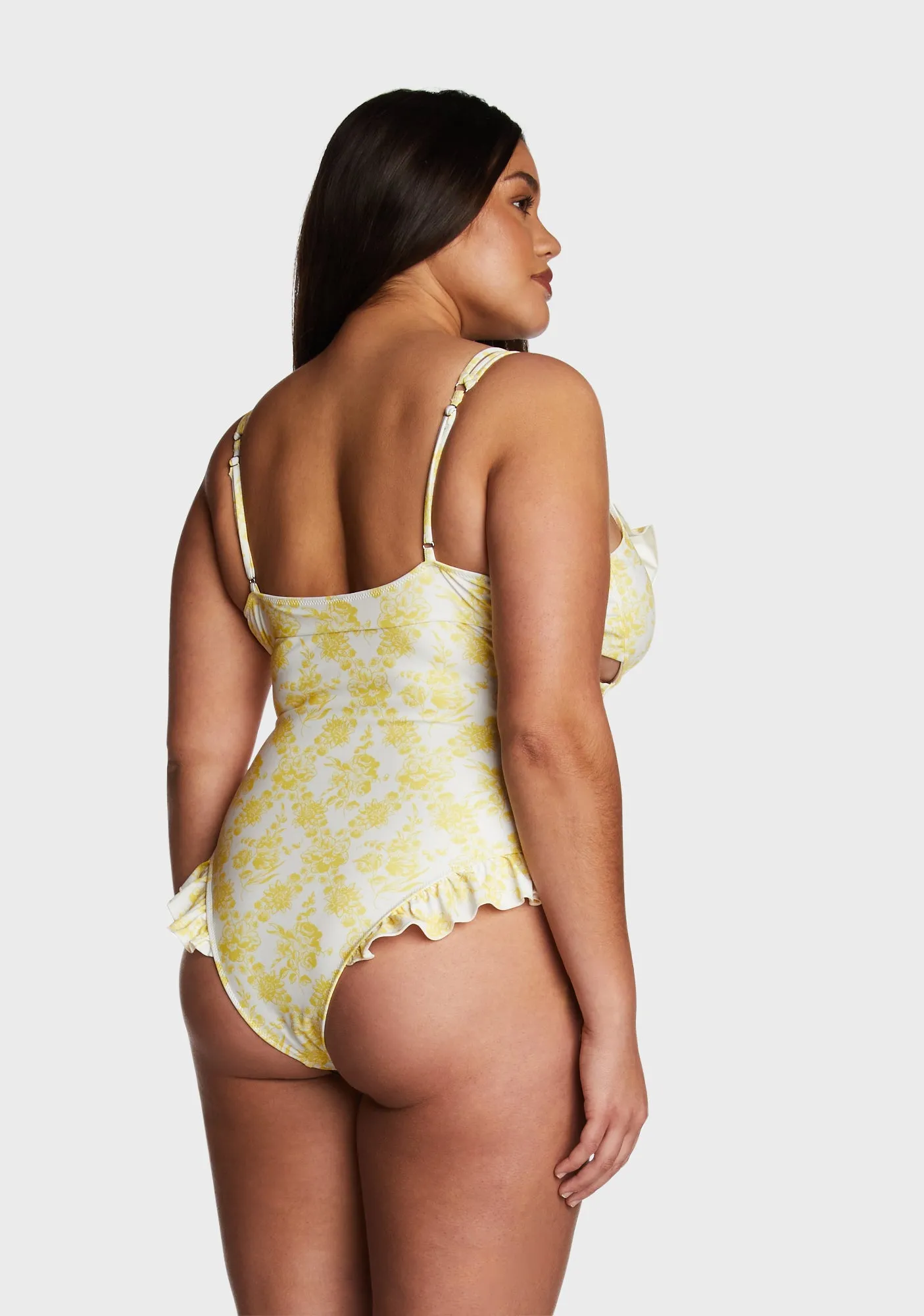 Plus Summertime Solstice One Piece Swimsuit sold by Dolls Kill product image thumbnail 4