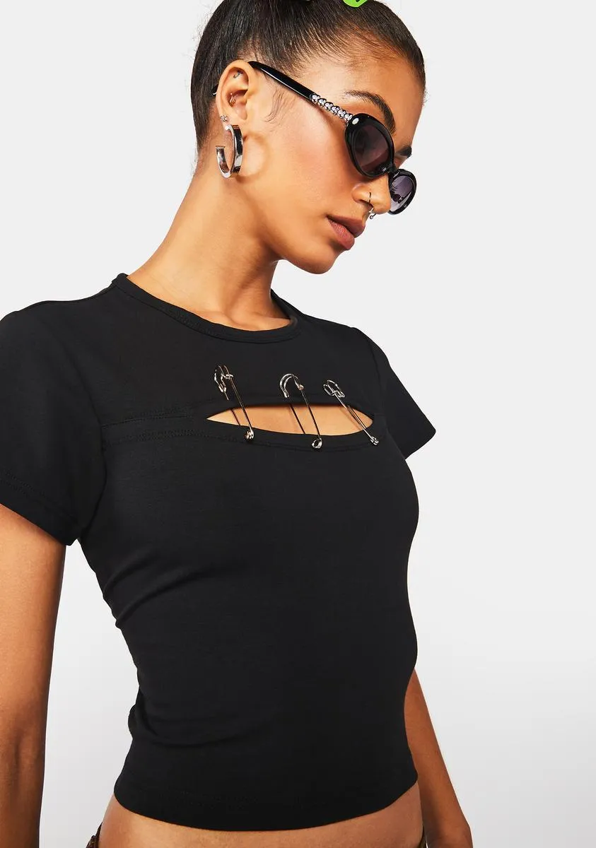 Punk Cut Out Top sold by Dolls Kill product image thumbnail 2