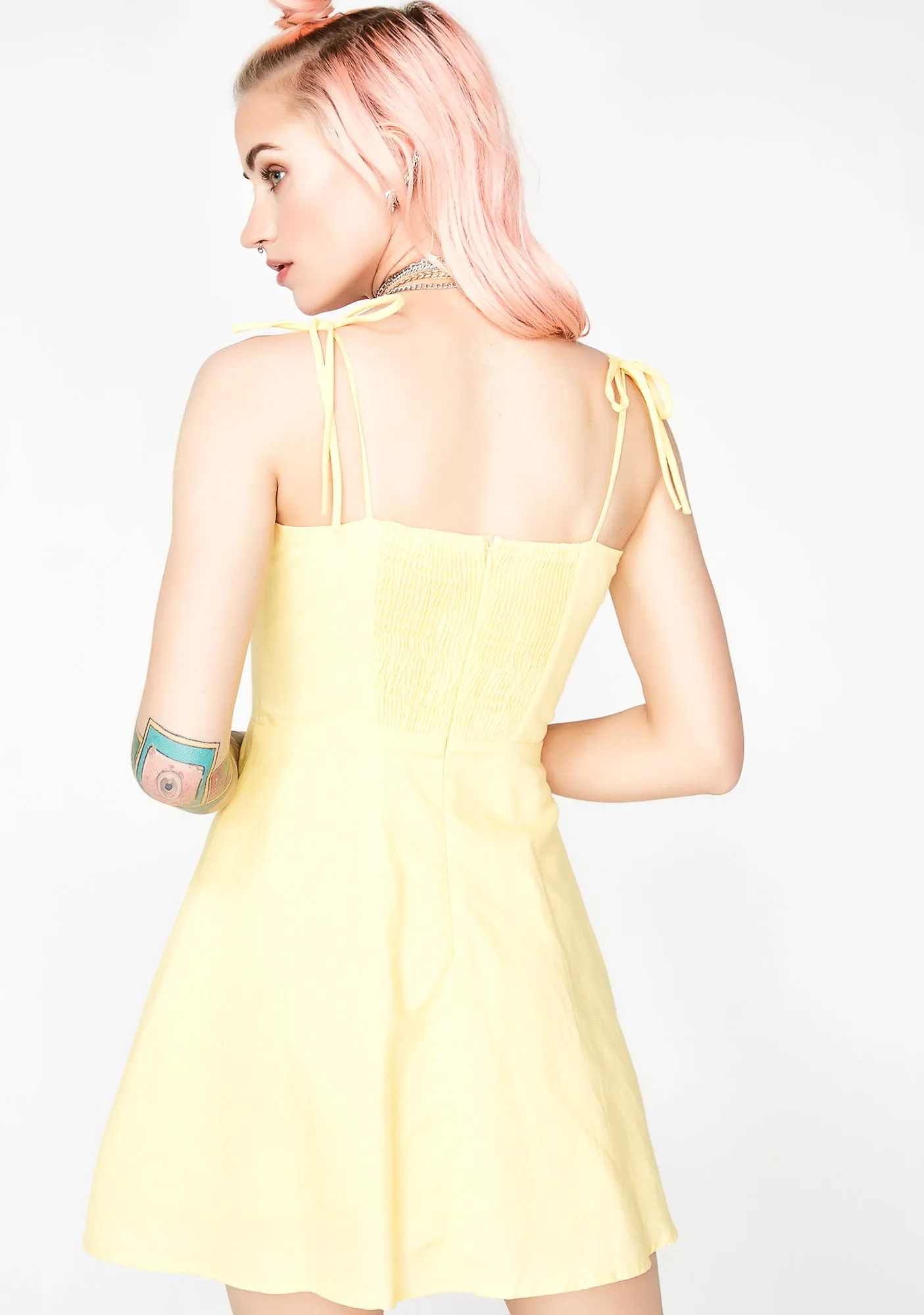 Mellow Daze Bustier Dress sold by Dolls Kill product image thumbnail 4