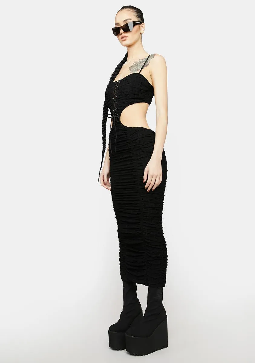 Can't Watch U Win Maxi Dress sold by Dolls Kill product image thumbnail 2