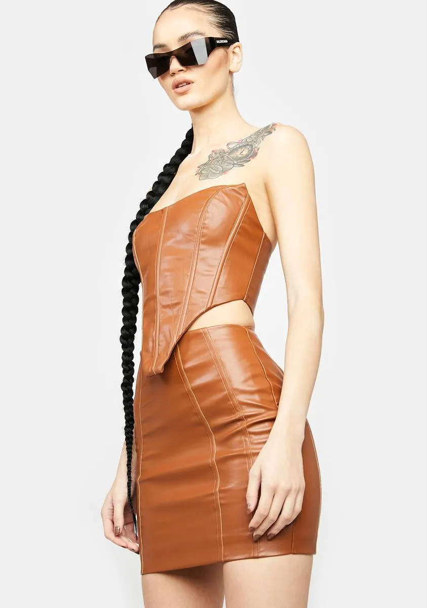 Hide And Seek Corset Skirt Set sold by Dolls Kill product image thumbnail 2